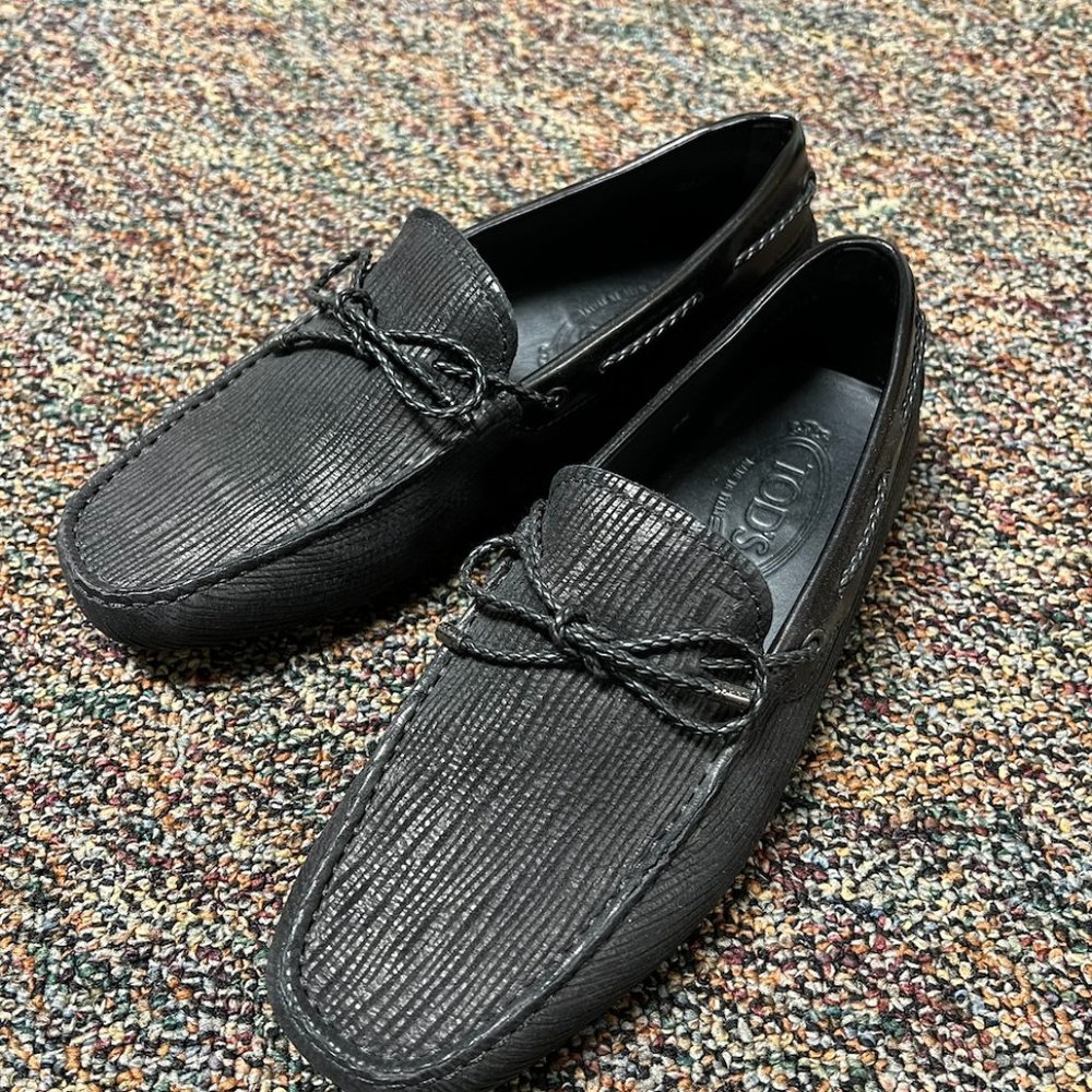 Tods Laccetto Gommino Black